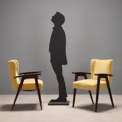 Coppia di Poltroncine anni '60