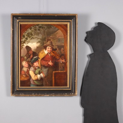 Dipinto I Musicisti Erranti