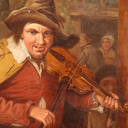 Dipinto I Musicisti Erranti