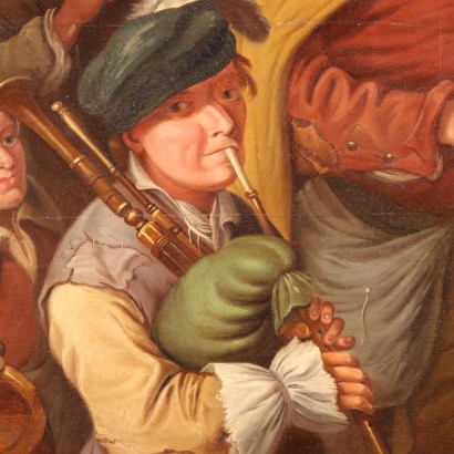 Dipinto I Musicisti Erranti