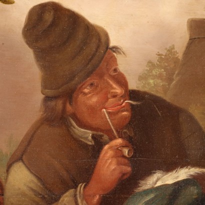 Dipinto I Musicisti Erranti