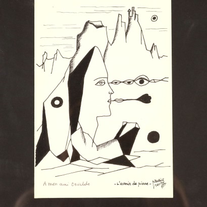 Disegno di Maurice Henry,L' avenir de pierre,Maurice Henry,Maurice Henry,Maurice Henry,Maurice Henry