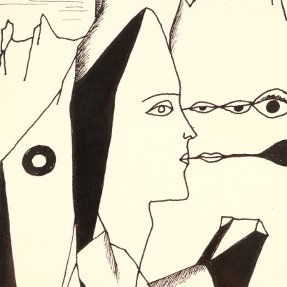 Disegno di Maurice Henry,L' avenir de pierre,Maurice Henry,Maurice Henry,Maurice Henry,Maurice Henry