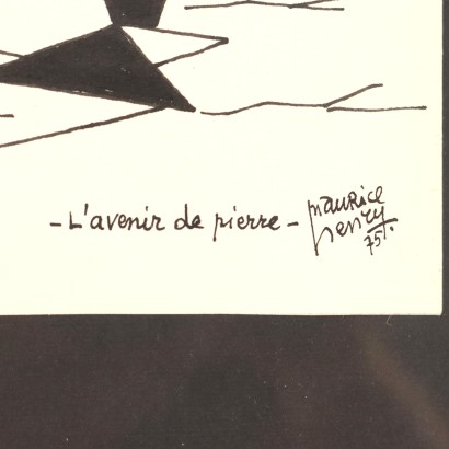 Disegno di Maurice Henry,L' avenir de pierre,Maurice Henry,Maurice Henry,Maurice Henry,Maurice Henry