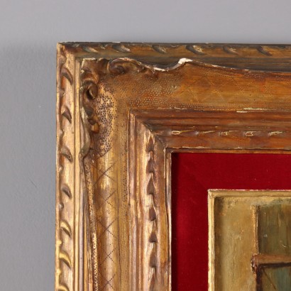 Dipinto Scena con Personaggi,Dipinto di George Goodwin Kilburne,Scena con guardie in città,George Goodwin Kilburne,George Goodwin Kilburne,George Goodwin Kilburne,George Goodwin Kilburne