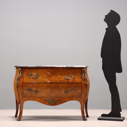 Cassettone,Cassettone in Stile Barocchetto