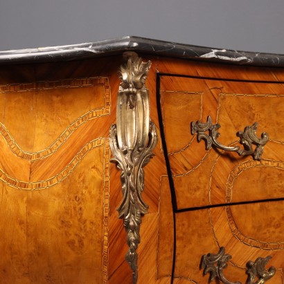 Cassettone,Cassettone in Stile Barocchetto