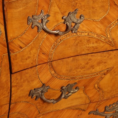 Cassettone,Cassettone in Stile Barocchetto