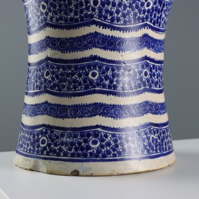 Vaso in Ceramica Maiolicata