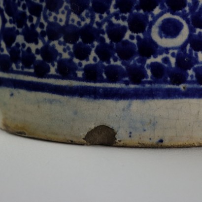 Vaso in Ceramica Maiolicata