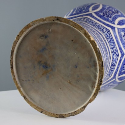 Vaso in Ceramica Maiolicata