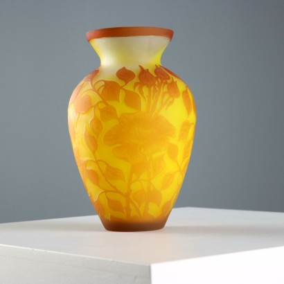Vaso in Stile Gallé
