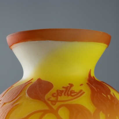 Vaso in Stile Gallé