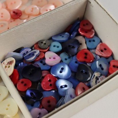 Vintage Heart Buttons