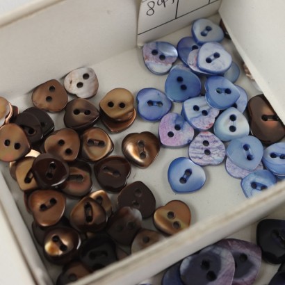 Vintage Heart Buttons