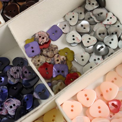 Vintage Heart Buttons