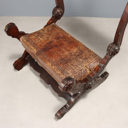 POLTRONCINA,Poltroncina in Stile Neorinascimento