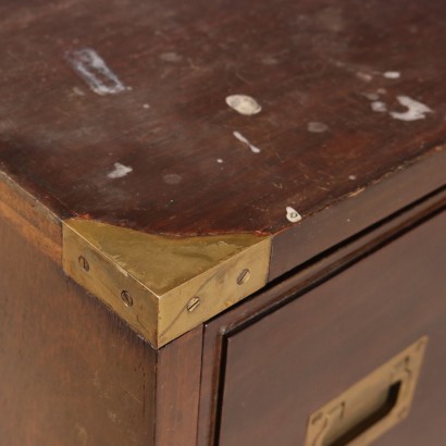 Cómoda, cómoda estilo azul marino inglés