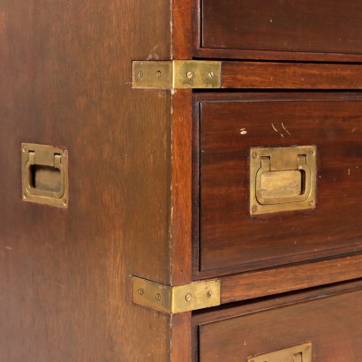 Cómoda, cómoda estilo azul marino inglés