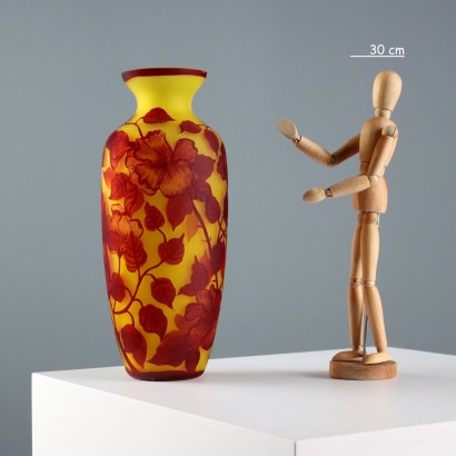 Vaso in Stile Gallé