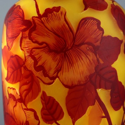 Vaso in Stile Gallé