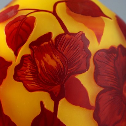 Vaso in Stile Gallé