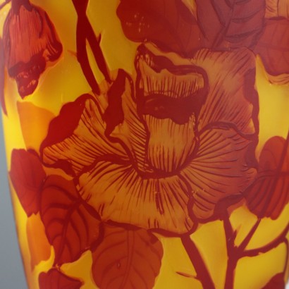 Vaso in Stile Gallé