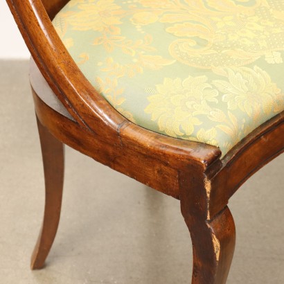 Gruppo di cinque sedie a gondola,Gruppo di Cinque Sedie a Gondola Resta