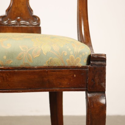 Gruppo di cinque sedie a gondola,Gruppo di Cinque Sedie a Gondola Resta