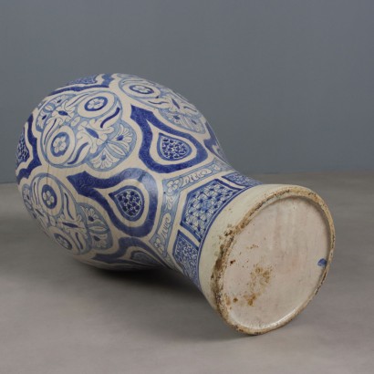 Moorish Majolica Ceramic Vase