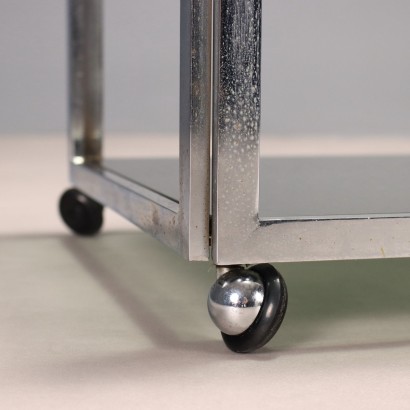 Tavolino con rotelle anni 70