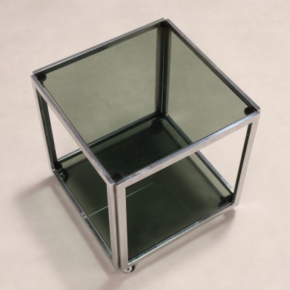 Tavolino con rotelle anni 70