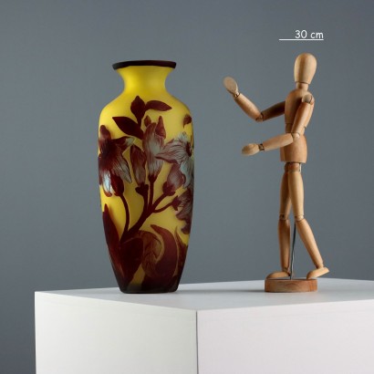 Vaso in Stile Gallé