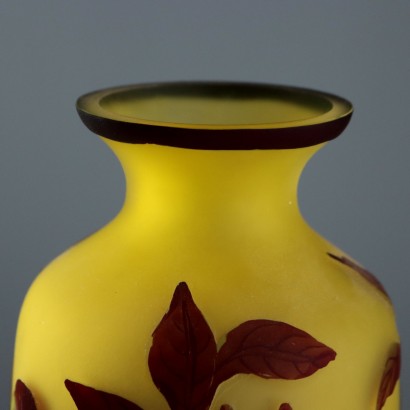 Vaso in Stile Gallé