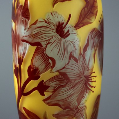 Vaso in Stile Gallé