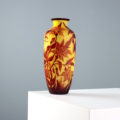 Vaso in Stile Gallé