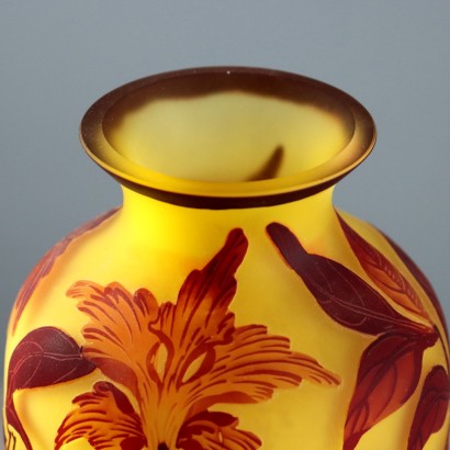Vaso in Stile Gallé