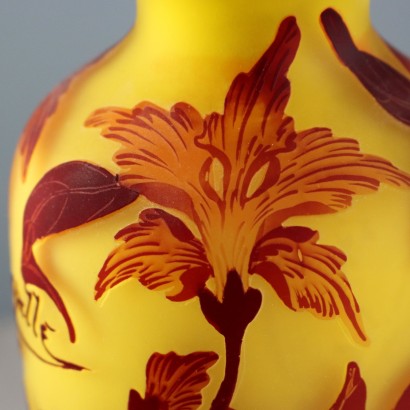 Vaso in Stile Gallé