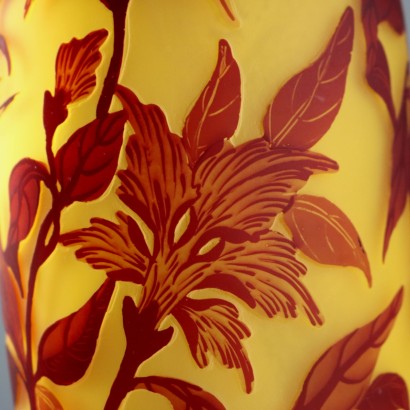 Vaso in Stile Gallé