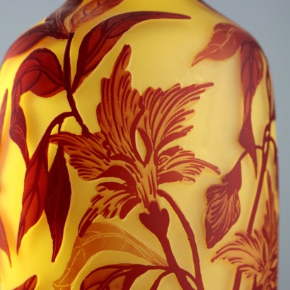 Vaso in Stile Gallé