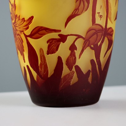 Vaso in Stile Gallé
