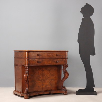 Bar Mobile, Buffet Louis Philippe en Noyer