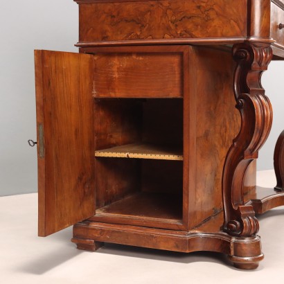 Bar Mobile, Buffet Louis Philippe en Noyer