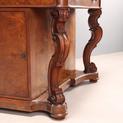 Bar Mobile, Buffet Louis Philippe en Noyer