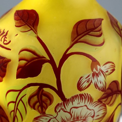 Vaso in Stile Gallé