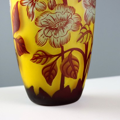 Vaso in Stile Gallé