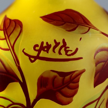 Vaso in Stile Gallé