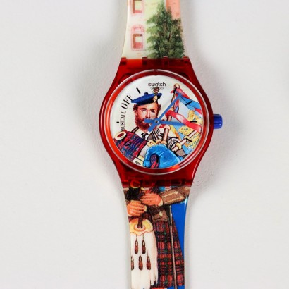 Coppia di Orologi a Tema Scozia Giochi