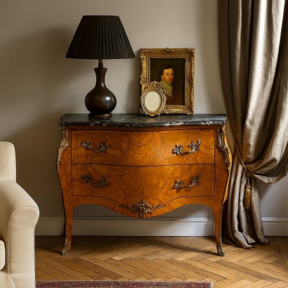 Cassettone,Cassettone in Stile Barocchetto