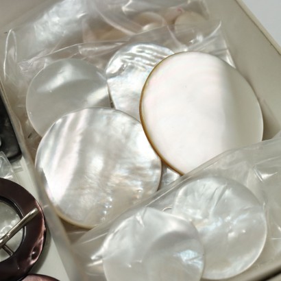 Vintage Mother-of-Pearl Buckles and Hooks